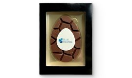 Geschenkdoos Chocolade Paasei met logo