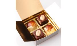 Doosje met 4 Belgische bonbons