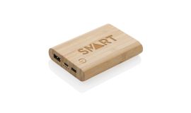 5000 mAh bamboe powerbank 