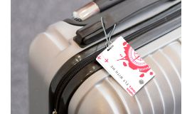Creditcard Bagage label