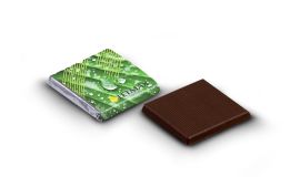 Vierkante Chocoladeblokjes