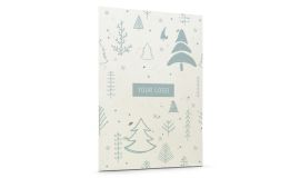 Groeipapier Kerstkaart 'Winter'