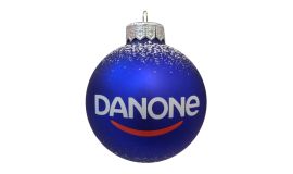 Kerstbal met logo