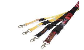 Lanyardsmet Buckle en Safety Clip bedrukken