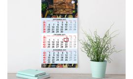3-Maandskalender Basic (Engels)