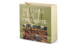 Papieren tas Agri Waste