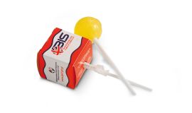 Lolly in vierkant doosje