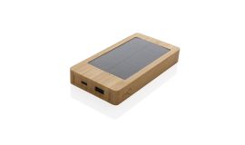 Bamboe solar powerbank 10.000 mAh 