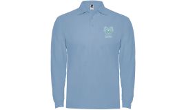 Estrella 220 g/m² herenpolo met lange mouwen