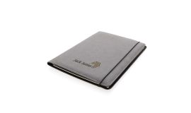 Gerecycled lederen portfolio A4
