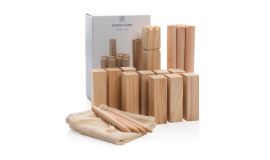 Houten kubb set