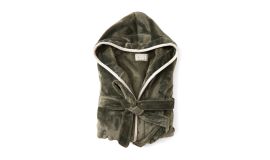 Louis luxe pluche RPET badjas maat S/M