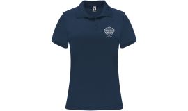 Monzha 150 g/m² sportpolo met korte mouwen voor dames