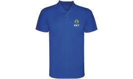 Monzha 150 g/m² sportpolo met korte mouwen voor heren